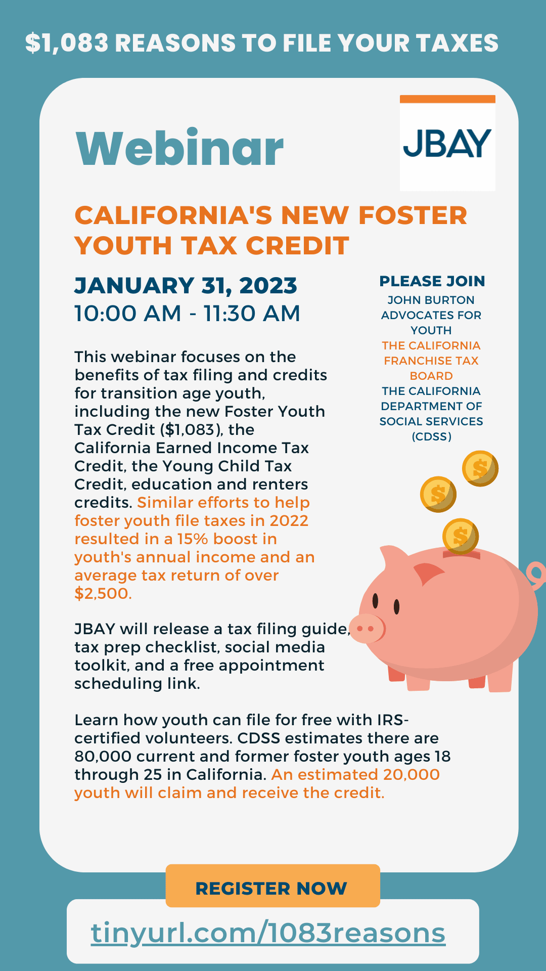 Claiming California's New $1,083 Foster Youth Tax Credit: A Tax
